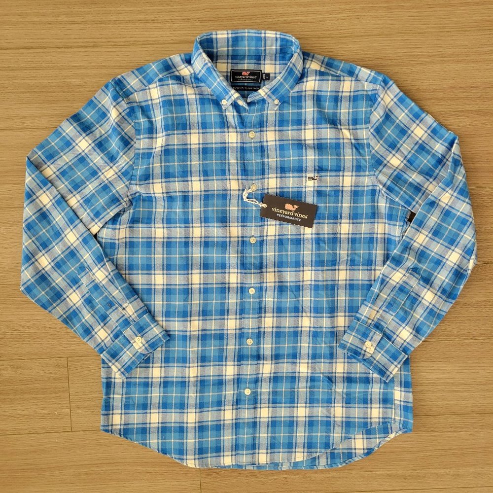 Vineyard Vines Classic Fit Tucker Shirt - Men's Size L